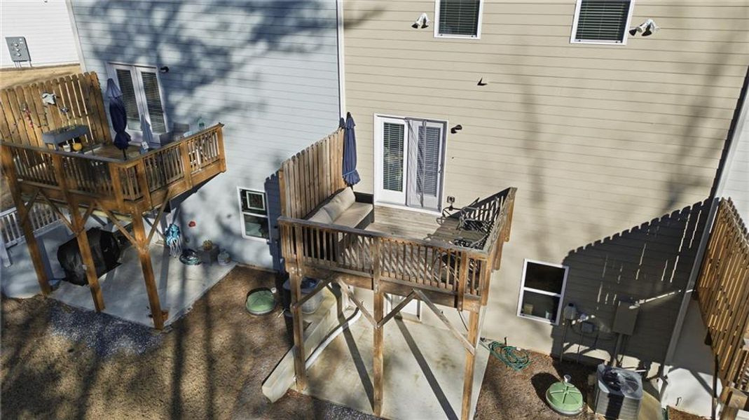 Exterior details and patio area of a home in , Dahlonega (Image 31). Exterior details and patio area of a home in , Dahlonega (Image 31).