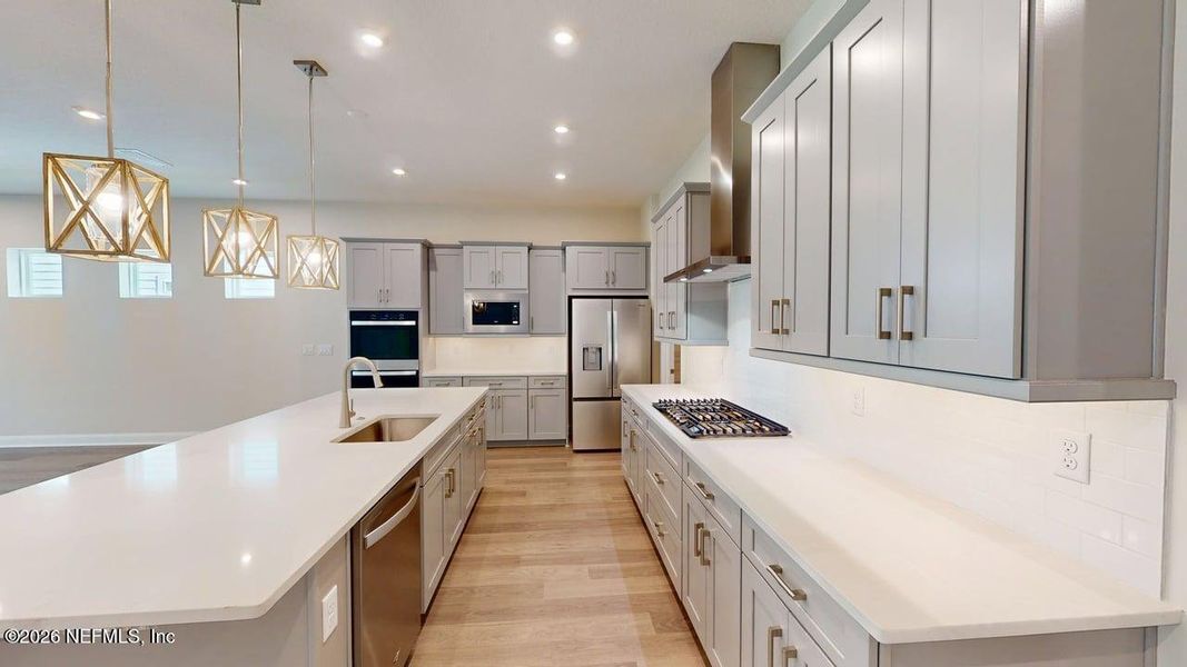 Furnished interior view inside a new home in RiverTown, St. Johns (Image 3).