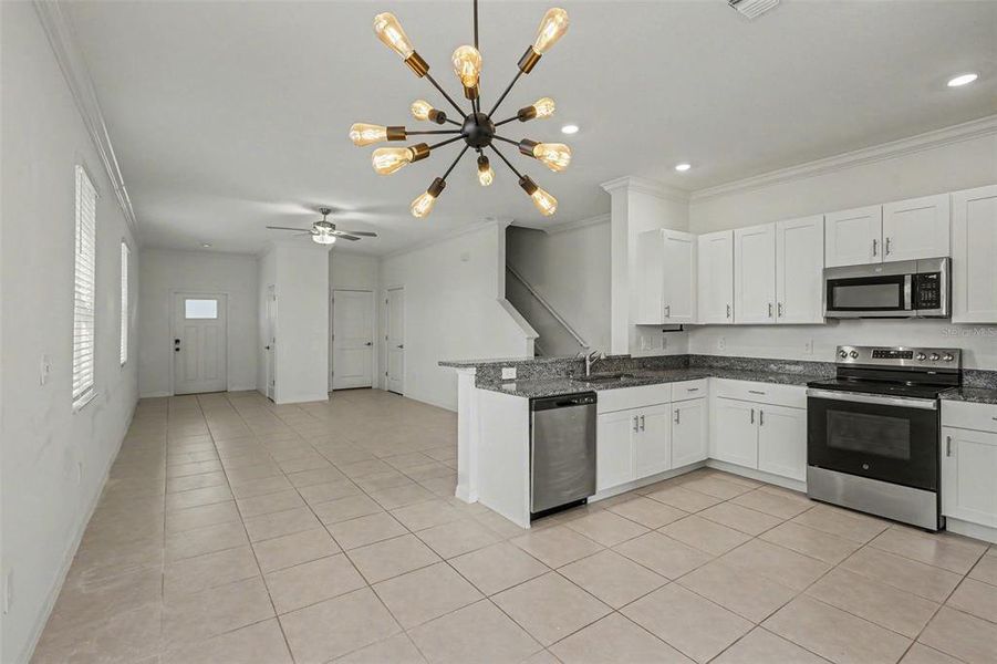 Furnished interior view inside a new home in , Zephyrhills (Image 7).