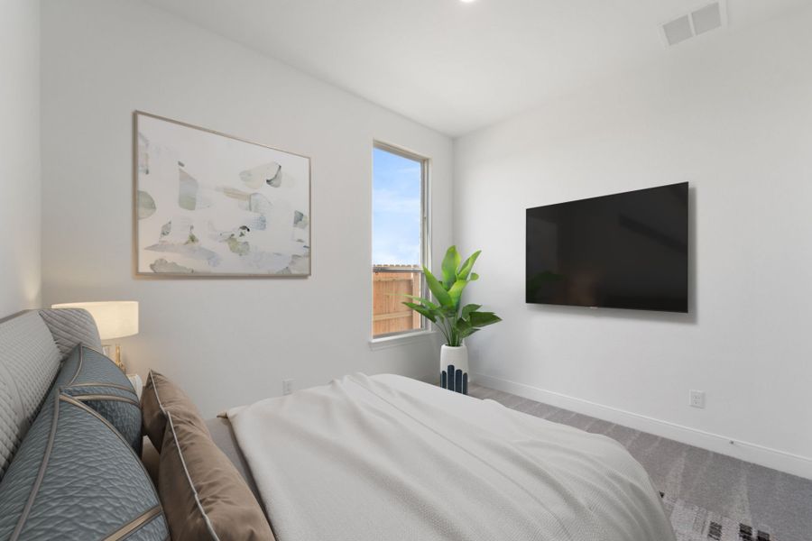 Virtually Staged Secondary Bedroom Virtually Staged Secondary Bedroom