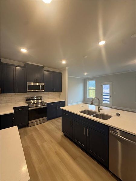 Furnished interior view inside a new home in Porter Reserve, Decatur (Image 9).