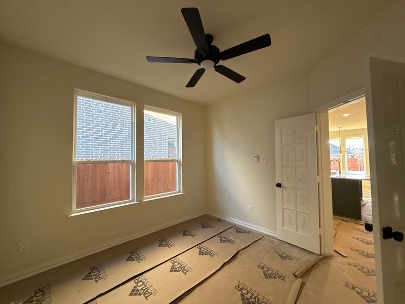 In-progress construction of a new home in Morningstar, Aledo, TX (Image 10).