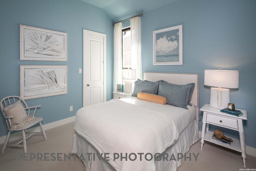 Furnished interior view inside a new home in Weston Oaks, San Antonio (Image 11).