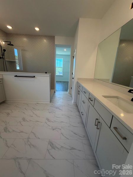 Furnished interior view inside a new home in The River District – Excursion Collection, Charlotte (Image 6).
