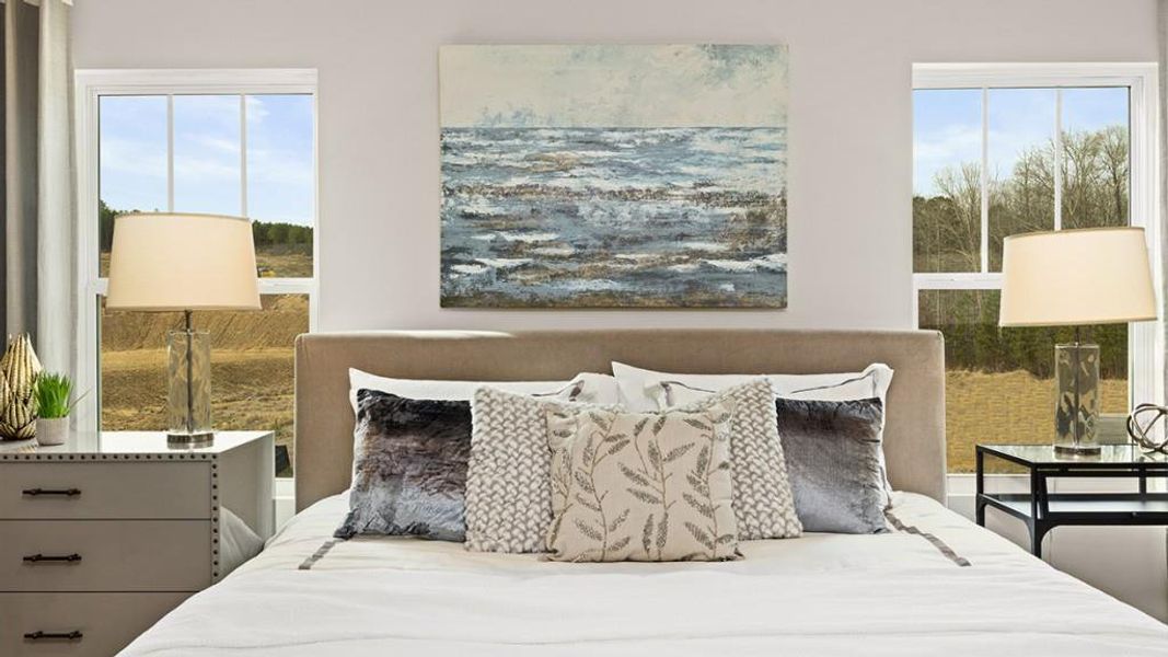 Furnished interior view inside a new home in Sheffield Highlands, Dallas (Image 35).