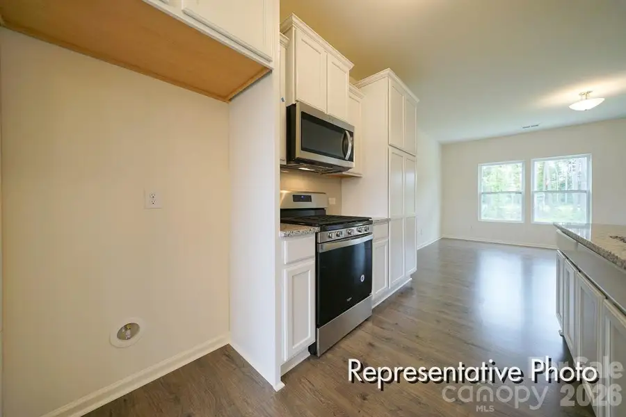 Furnished interior view inside a new home in Morgan Hills, Albemarle (Image 4).