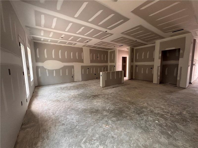 In-progress construction of a new home in Leydenview, Mableton, GA (Image 21).