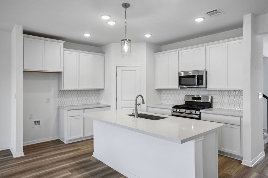 Furnished interior view inside a new home in Lisso, Pflugerville (Image 5).