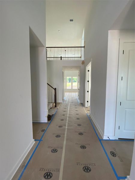 In-progress construction of a new home in Sauls Ranch East, Round Rock, TX (Image 10).