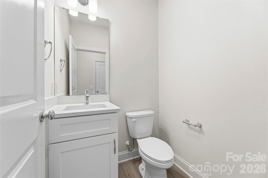 Furnished interior view inside a new home in , Statesville (Image 5).