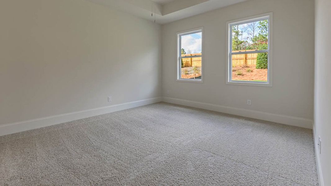 Representative unfurnished interior of a home built from the ACADIA by D.R. Horton in Hamptons at Riverwood South, Dallas (Image 18).