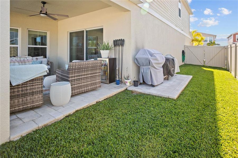 Exterior details and patio area of a home in Hawkstone, Lithia (Image 30). Exterior details and patio area of a home in Hawkstone, Lithia (Image 30).