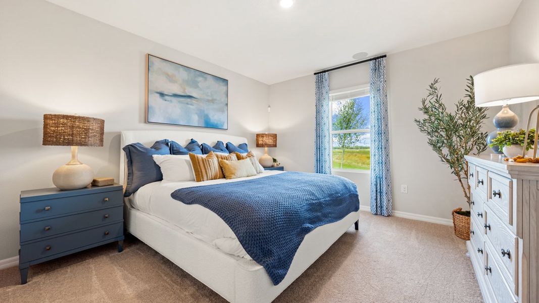 Representative furnished interior of a home built from the Holly by Taylor Morrison in Cove at Coasterra, Palmetto (Image 14).