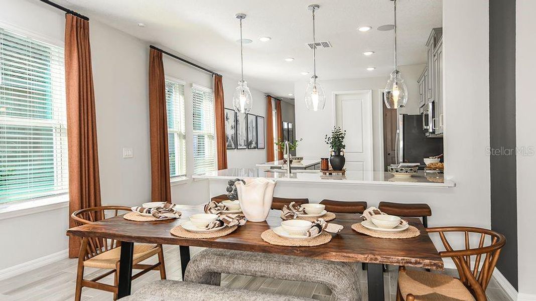 Furnished interior view inside a new home in Westview, Poinciana (Image 4).