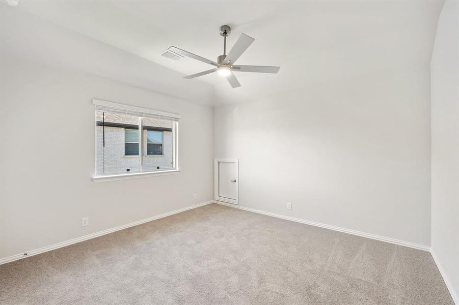 Spacious, unfurnished interior of a new home in Union Park Classic 60, Little Elm (Image 24). Spacious, unfurnished interior of a new home in Union Park Classic 60, Little Elm (Image 24).