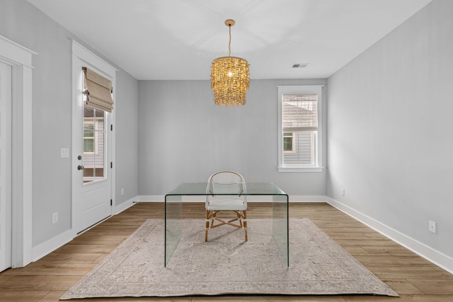 Furnished interior view inside a new home in Carolina Park: Riverside, Mount Pleasant (Image 37). Furnished interior view inside a new home in Carolina Park: Riverside, Mount Pleasant (Image 37).