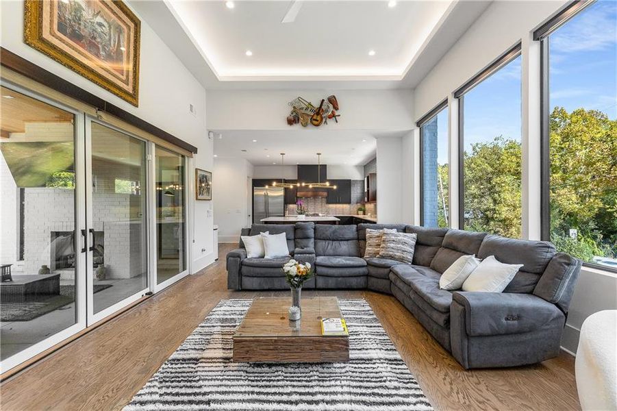Furnished interior view inside a new home in , Brookhaven (Image 28).