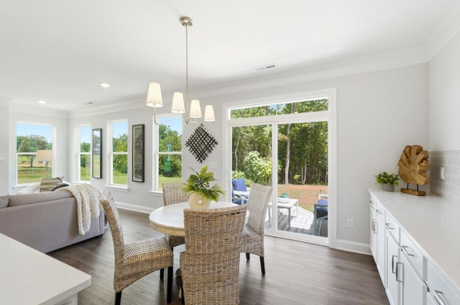 Furnished interior view inside a new home in Chasewood, Mint Hill (Image 16).