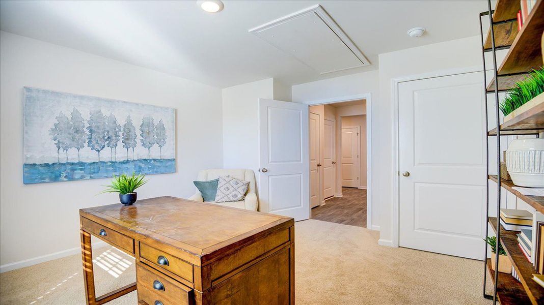 Furnished interior view inside a new home in Bynum Farms, Farmville (Image 13).