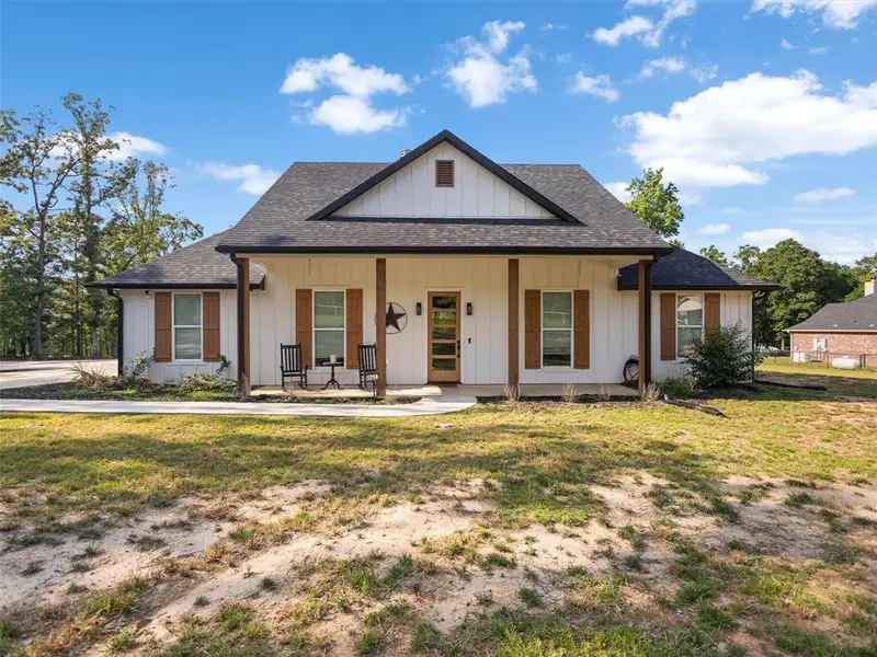 Front exterior of a new home in , Gladewater, TX, highlighting curb appeal (Image 1). Front exterior of a new home in , Gladewater, TX, highlighting curb appeal (Image 1).
