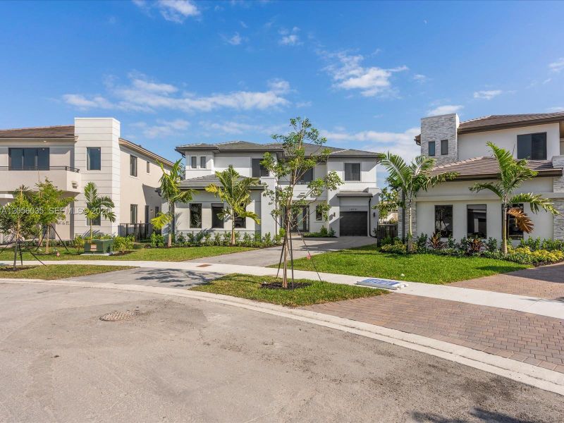 Front exterior of a new home in , Miami, FL, highlighting curb appeal (Image 27). Front exterior of a new home in , Miami, FL, highlighting curb appeal (Image 27).