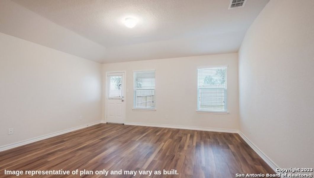 Spacious, unfurnished interior of a new home in Avenida, Converse (Image 12). Spacious, unfurnished interior of a new home in Avenida, Converse (Image 12).