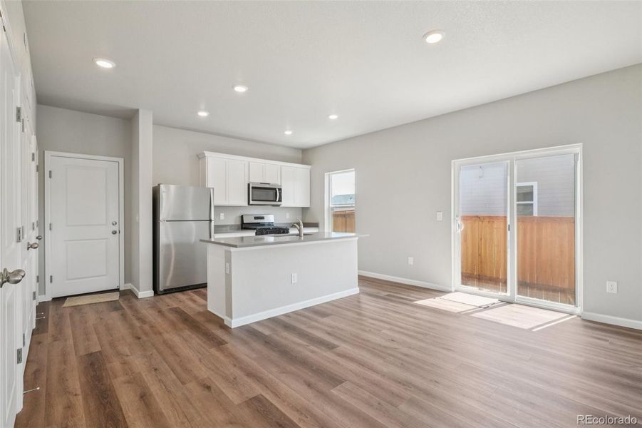 Furnished interior view inside a new home in Wolf Creek Run, Strasburg (Image 9).