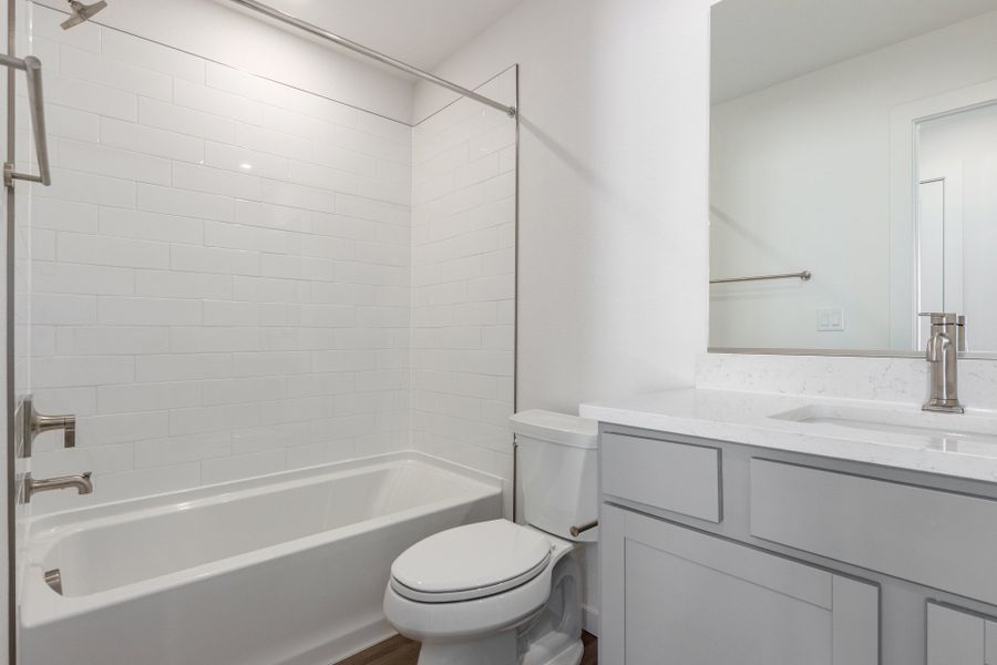 Furnished interior view inside a new home in Parkside at Victory Ridge, Colorado Springs (Image 14).