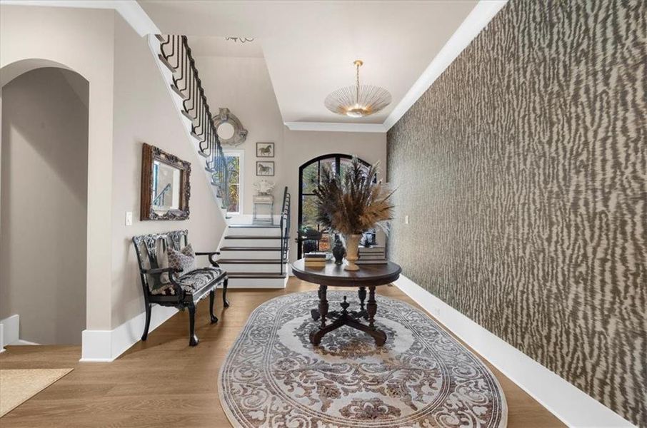 Furnished interior view inside a new home in , Roswell (Image 17). Furnished interior view inside a new home in , Roswell (Image 17).