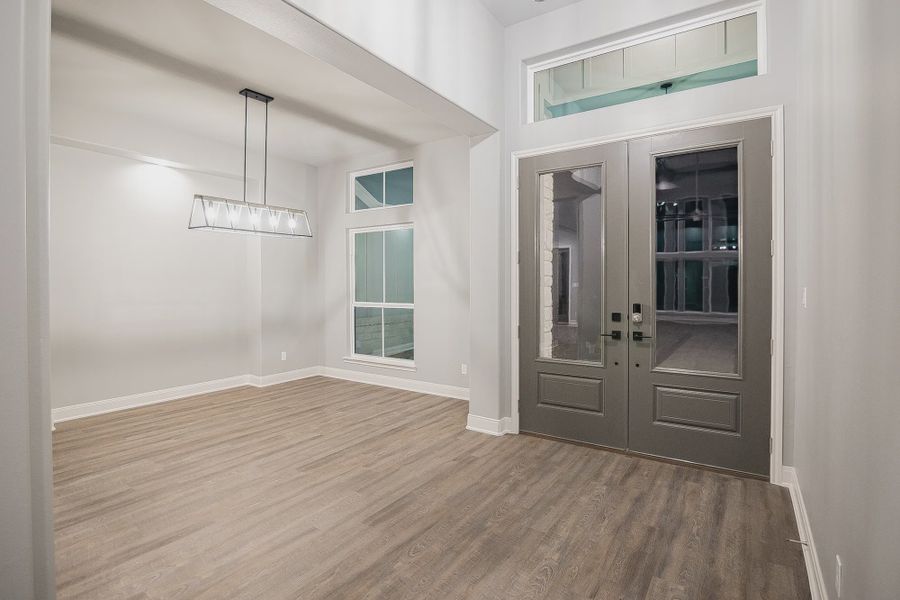 Representative unfurnished interior of a home built from the Dominion by Steve Klein Custom Builder in The Ranches at TerraVista, Victoria (Image 9).