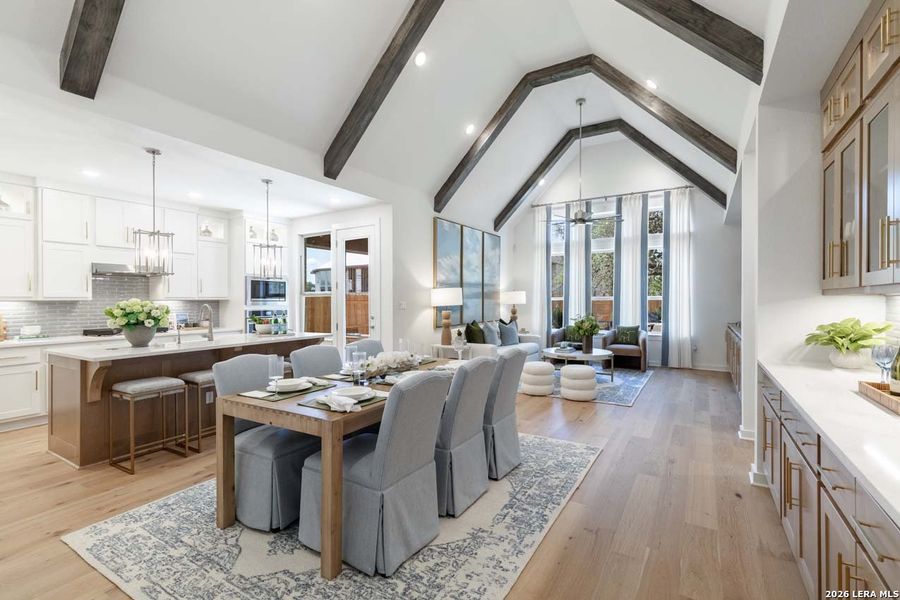 Furnished interior view inside a new home in La Cima, San Marcos (Image 5).