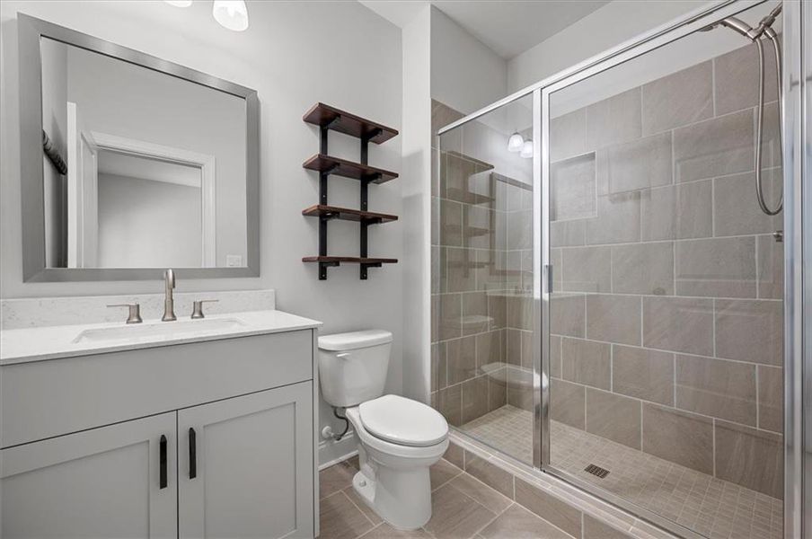 Furnished interior view inside a new home in , Cumming (Image 44).