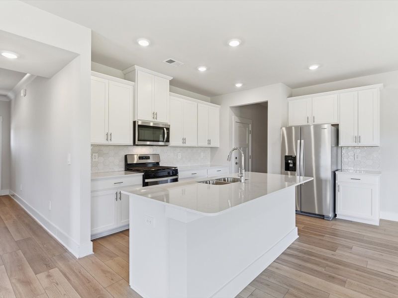 Furnished interior view inside a new home in Crossing at Abner Creek, Greer (Image 4).