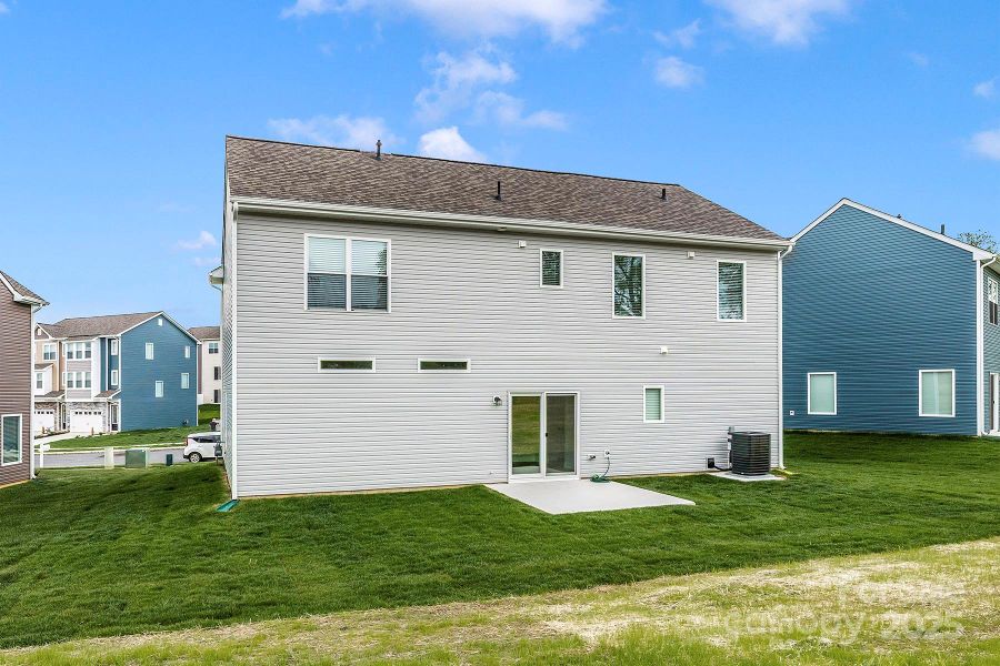 Front exterior of a new home in , Winston-Salem, NC, highlighting curb appeal (Image 17).