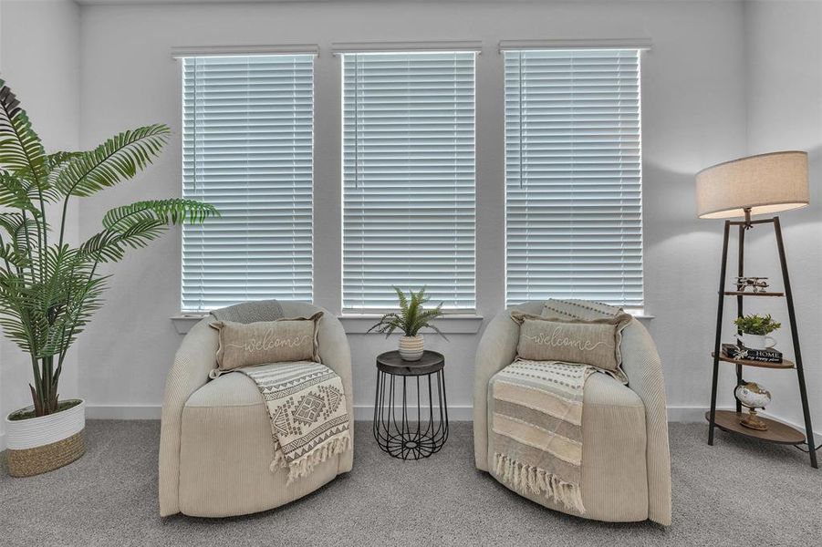 Furnished interior view inside a new home in Karis, Crowley (Image 17).