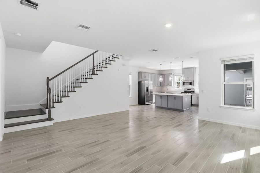 Representative unfurnished interior of a home built from the Ashwood by Taylor Morrison in Center Lake Ranch Community Group Page, St. Cloud (Image 21).