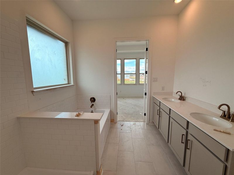 Furnished interior view inside a new home in Wildrye, Waller (Image 3).