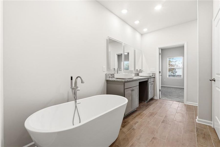 Furnished interior view inside a new home in Carolina, Palmetto (Image 12). Furnished interior view inside a new home in Carolina, Palmetto (Image 12).