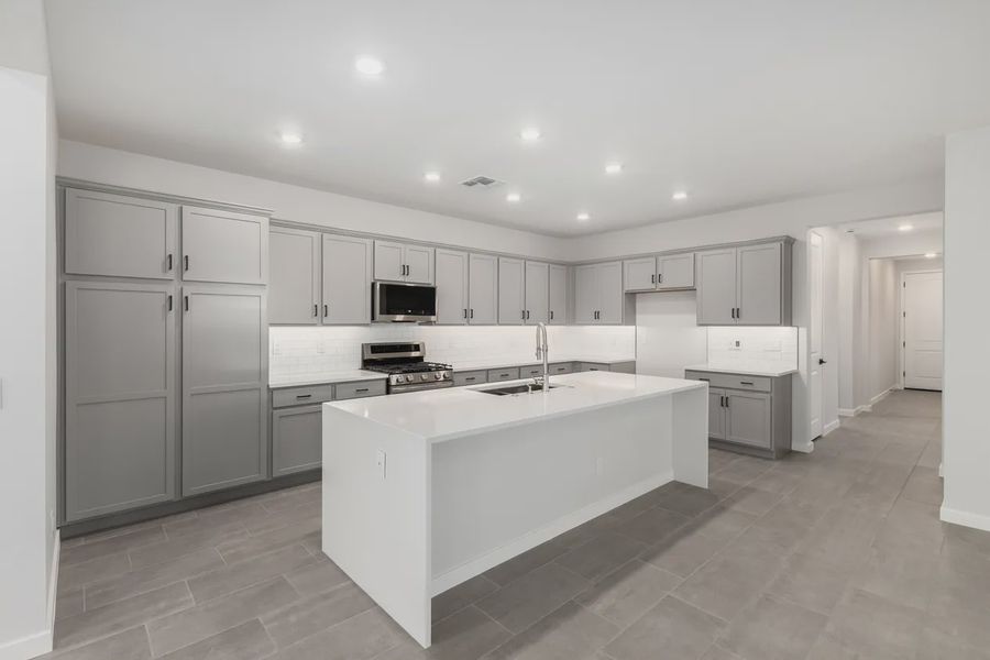 Furnished interior view inside a new home in Avanti at Granite Vista, Waddell (Image 6).