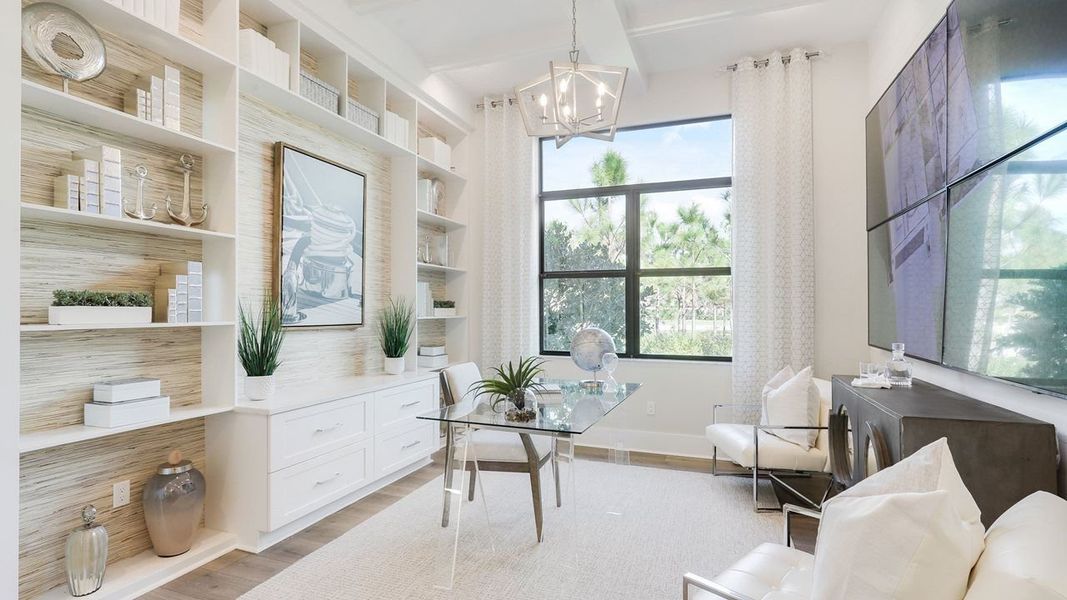 Representative furnished interior of a home built from the Madison by Kolter Homes in The Cove at Park Trace, Stuart (Image 27).