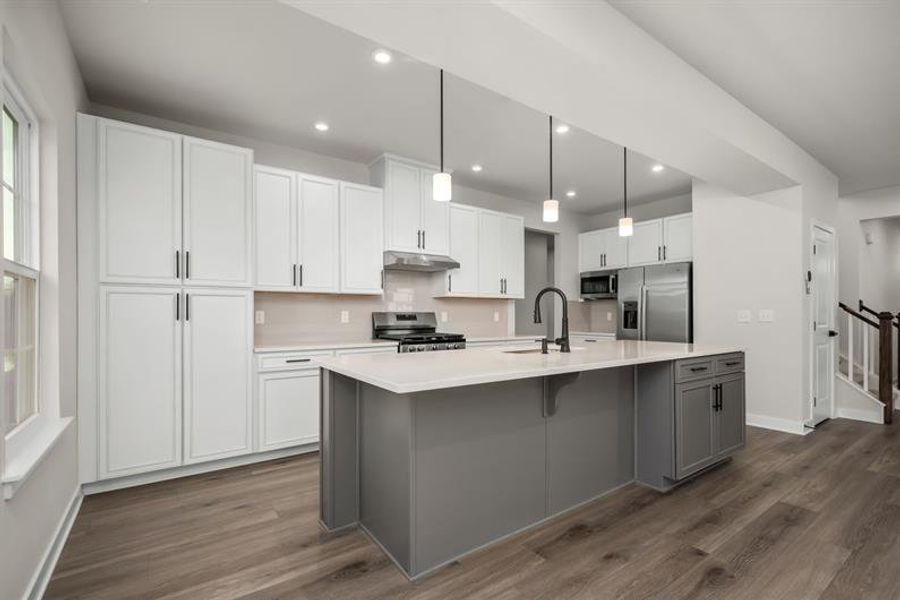 Furnished interior view inside a new home in Muirwood, Murfreesboro (Image 4). Furnished interior view inside a new home in Muirwood, Murfreesboro (Image 4).