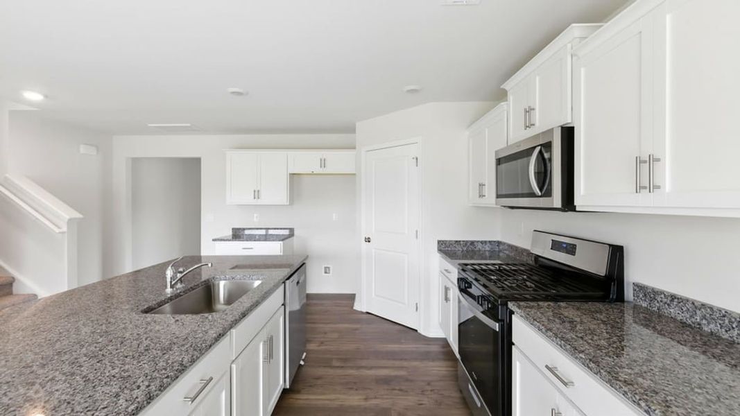 Furnished interior view inside a new home in Treemont Commons, Wellford (Image 8).