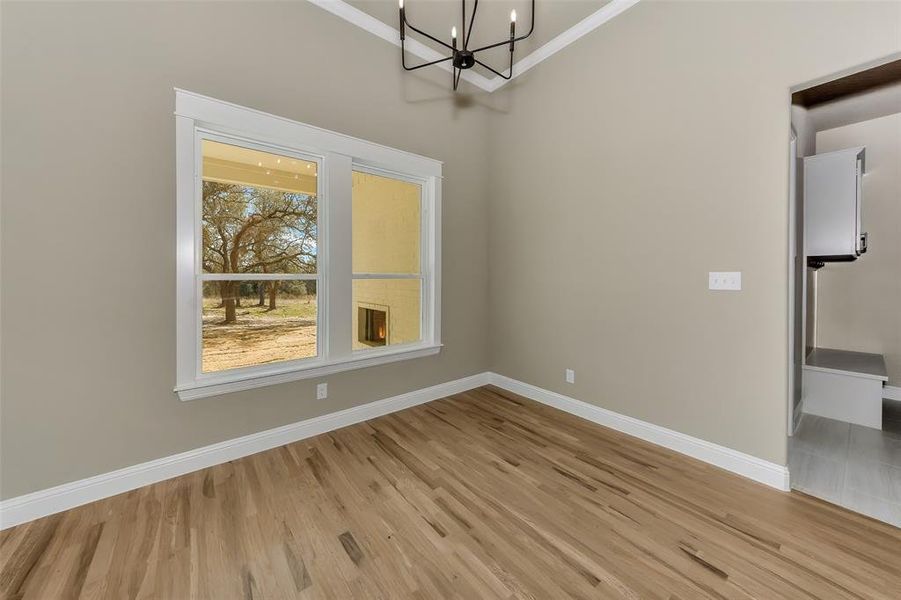 Spacious, unfurnished interior of a new home in , Poolville (Image 13).