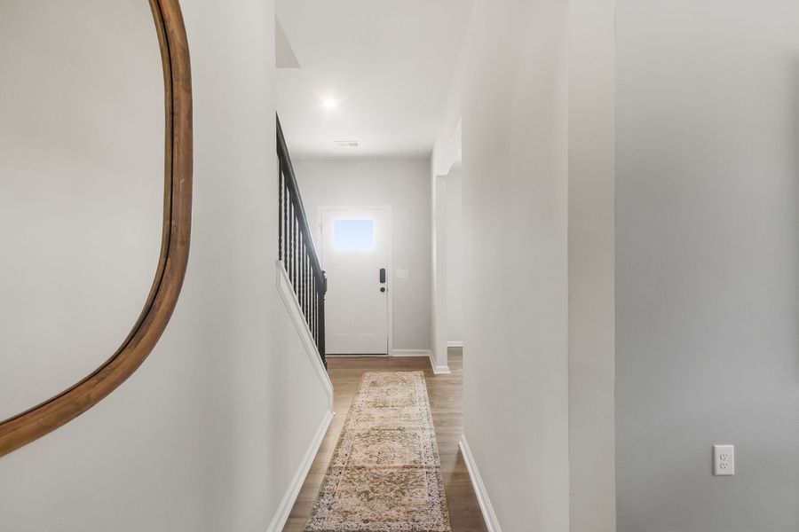 Representative unfurnished interior of a home built from the The Shiloh II by Stanley Martin Homes in Bridgeport Single Family Homes, Greenville (Image 20).