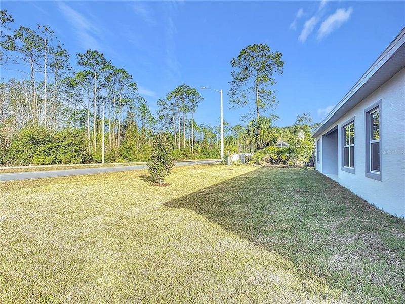 Exterior details and patio area of a home in , Palm Coast (Image 35). Exterior details and patio area of a home in , Palm Coast (Image 35).