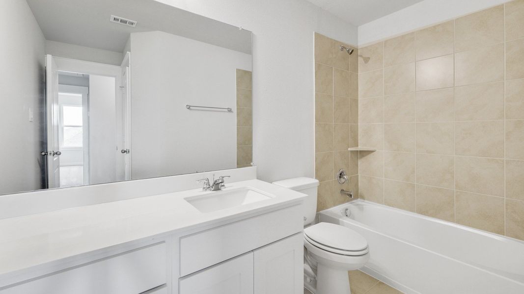 Representative furnished interior of a home built from the Meyerson by Brightland Homes in Mostyn Springs, Magnolia (Image 14).