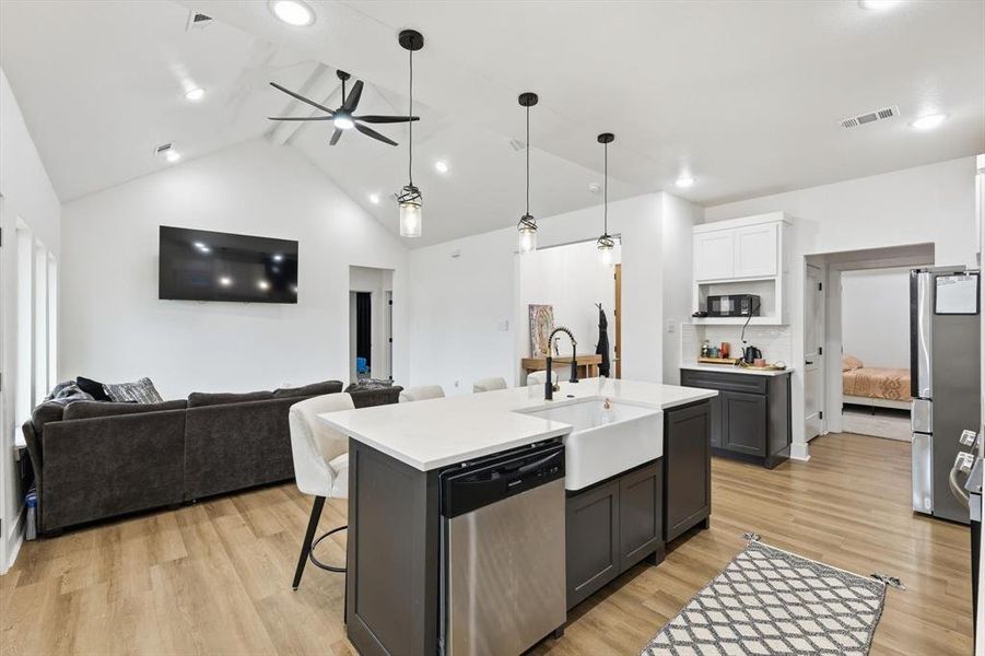 Furnished interior view inside a new home in , Bridgeport (Image 26). Furnished interior view inside a new home in , Bridgeport (Image 26).