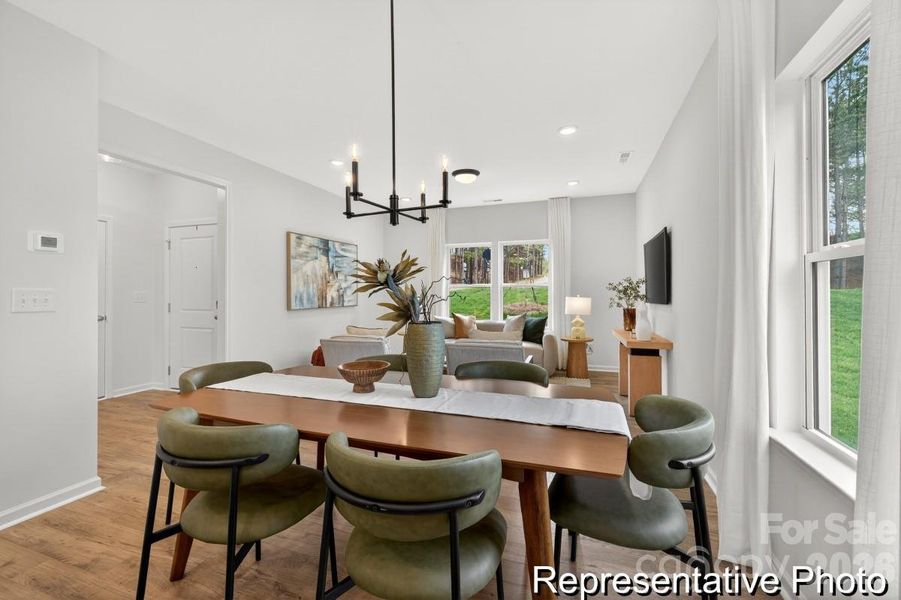 Furnished interior view inside a new home in Colvin Park, Rock Hill (Image 9).