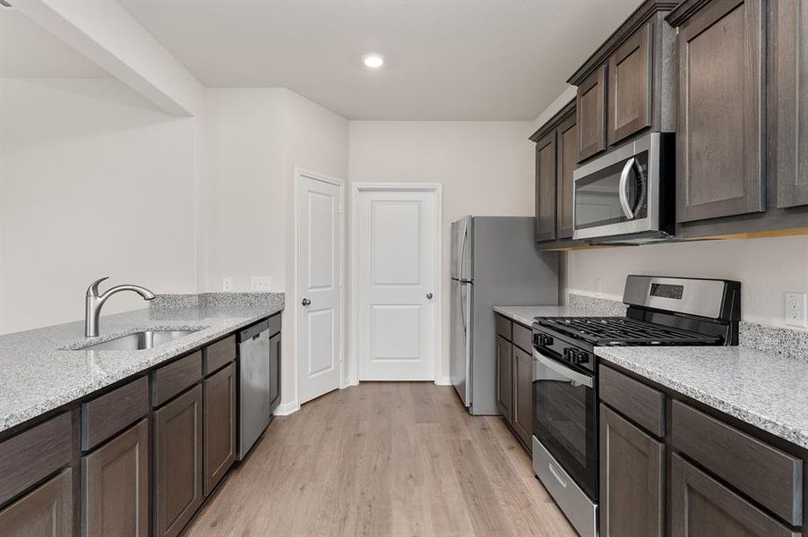 Furnished interior view inside a new home in Creekside Estates, Terrell (Image 2). Furnished interior view inside a new home in Creekside Estates, Terrell (Image 2).