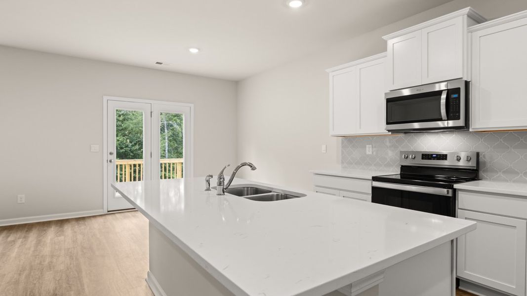 Furnished interior view inside a new home in Locust Grove Station - Cedar Ridge, Locust Grove (Image 6). Furnished interior view inside a new home in Locust Grove Station - Cedar Ridge, Locust Grove (Image 6).